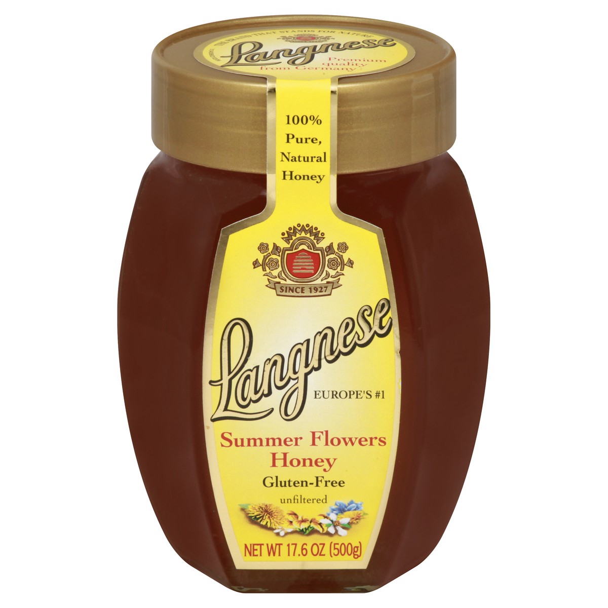 slide 1 of 9, Langnese Honey, Summer Flower, 17.6 oz