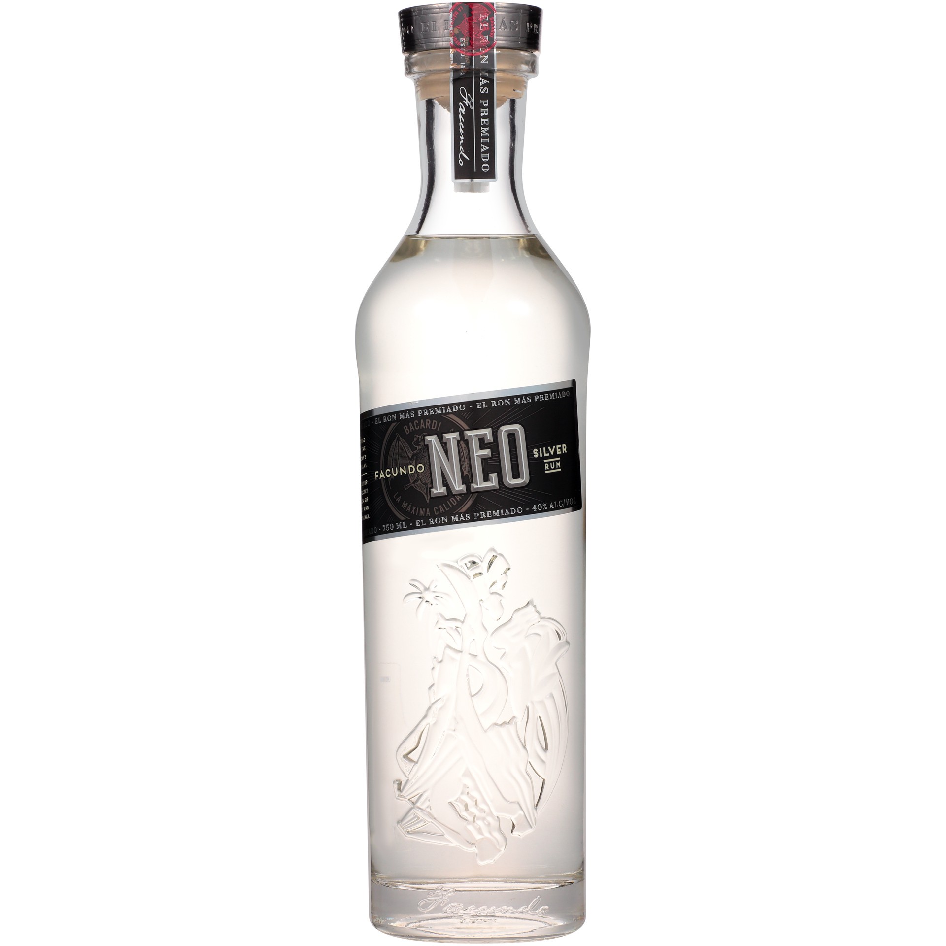 slide 1 of 1, Bacardi Facundo Neo Silver, 750 ml