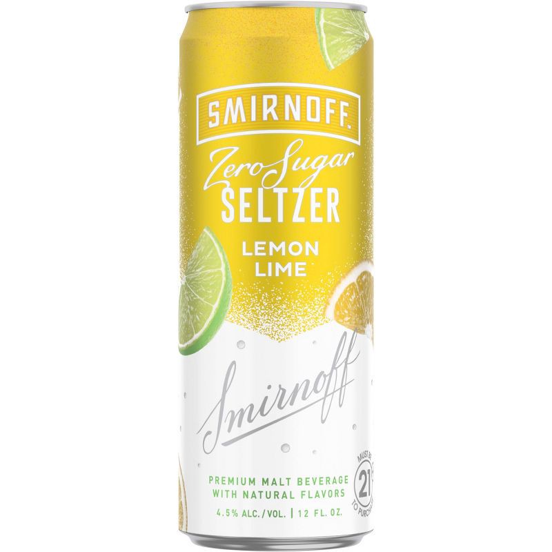slide 4 of 5, Smirnoff Spiked Sparkling Seltzer Variety Pack - 12pk/12 fl oz Slim Cans, 12 ct; 12 fl oz