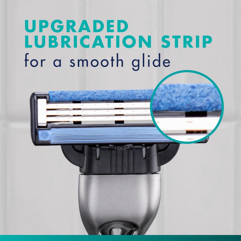 slide 3 of 9, Gillette Mach3 Men's Razor + 2 Razor Blade Refills, 1 ct