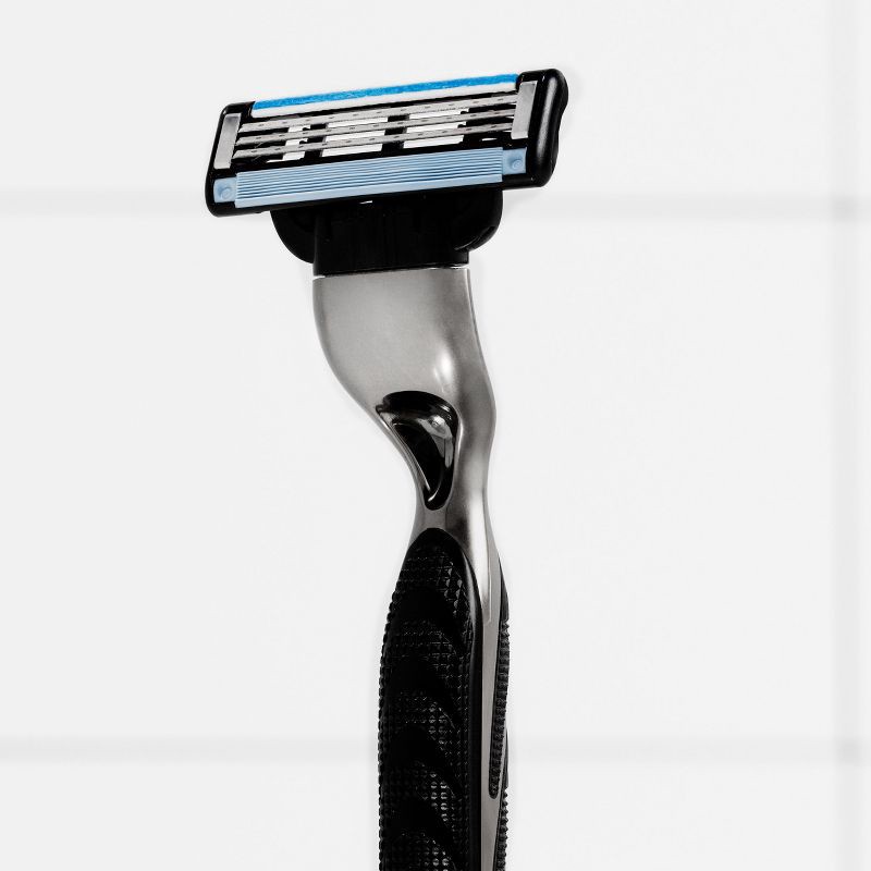 slide 12 of 13, Gillette Mach3 Men's Razor + 2 Razor Blade Refills, 1 ct