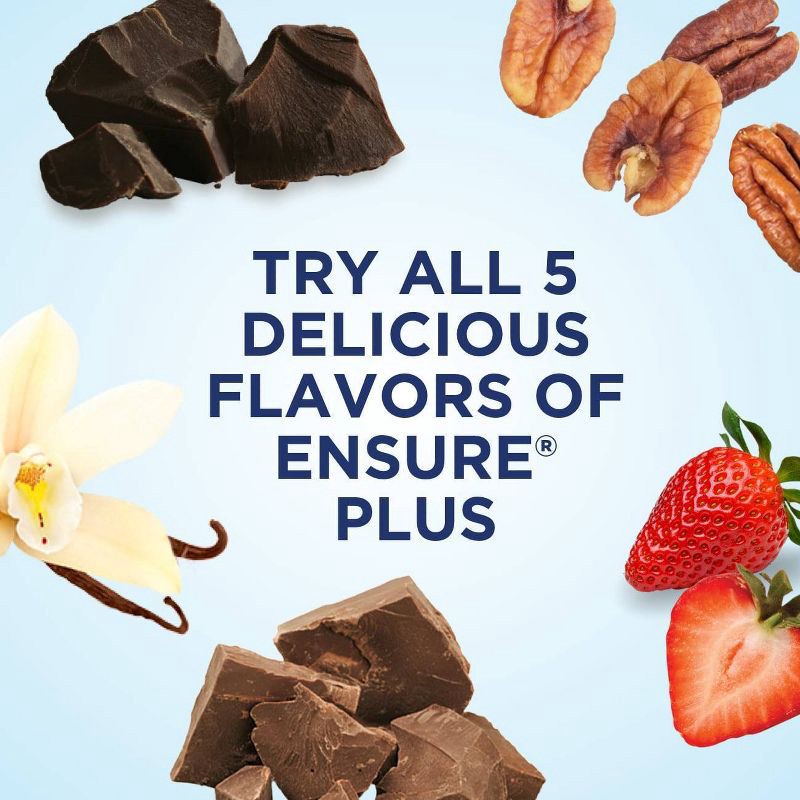 slide 9 of 9, Ensure Plus Nutrition Shake Vanilla Non-Caffeinated- 128 fl oz/16ct, 128 fl oz, 16 ct