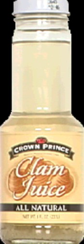 slide 1 of 1, Crown Prince Clam Juice, 8 oz