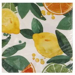 Unique Citrus Napkins - 16 ct