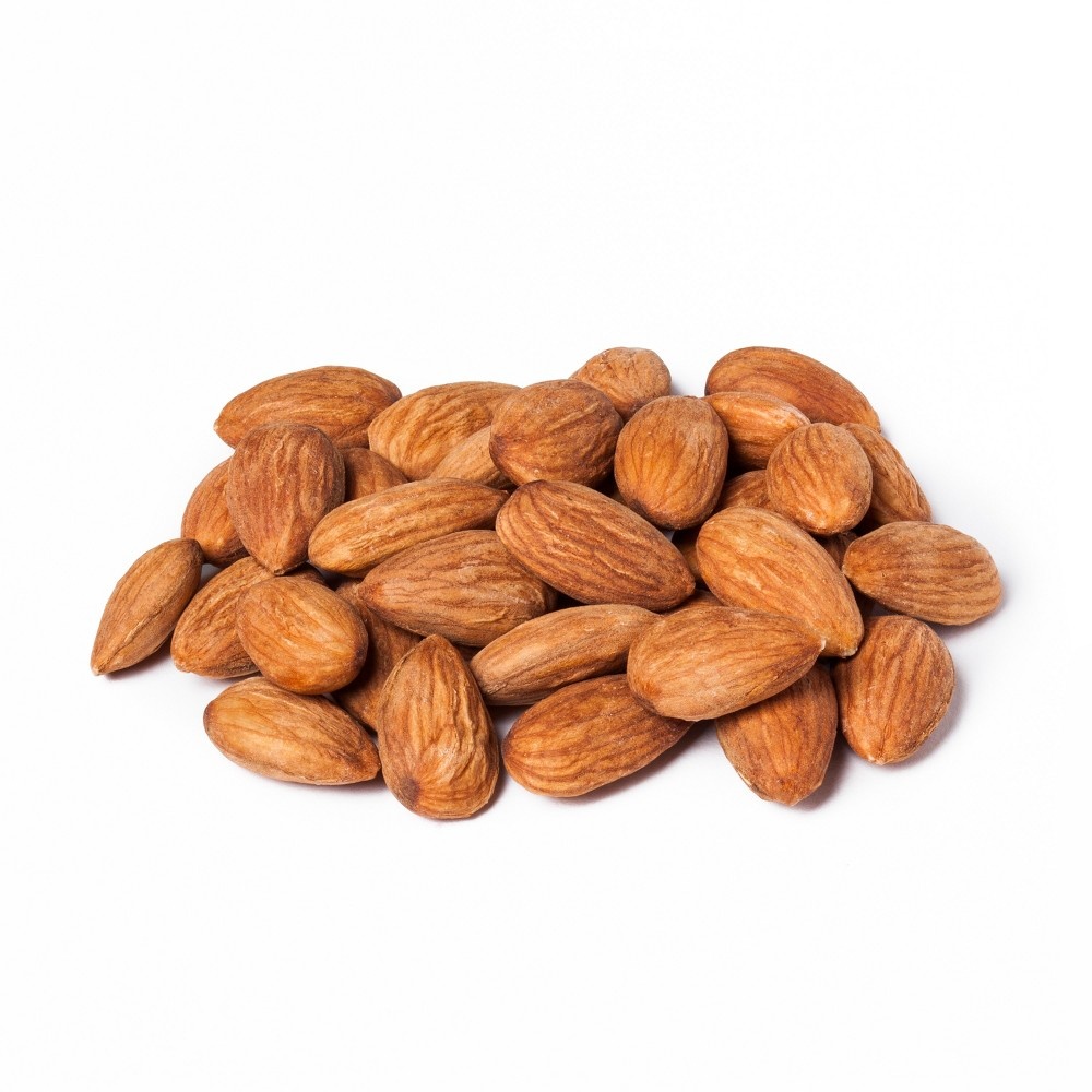 slide 2 of 4, Good Sense Dry Roasted Salted Almonds, 11 oz