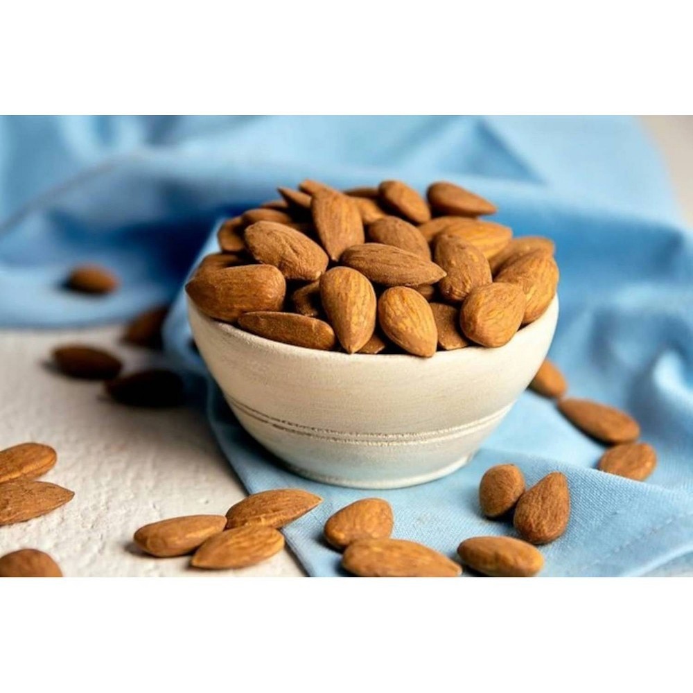 slide 4 of 4, Good Sense Dry Roasted Salted Almonds, 11 oz