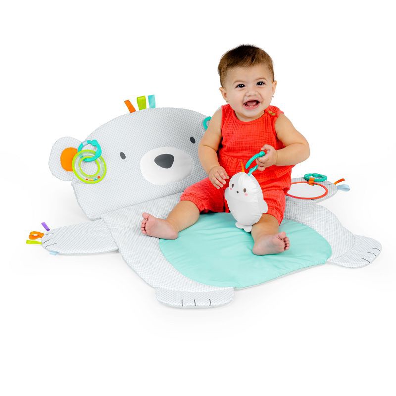 slide 2 of 18, Bright Starts Tummy Time Prop & Play Mat, 1 ct