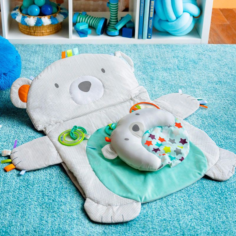 slide 10 of 18, Bright Starts Tummy Time Prop & Play Mat, 1 ct