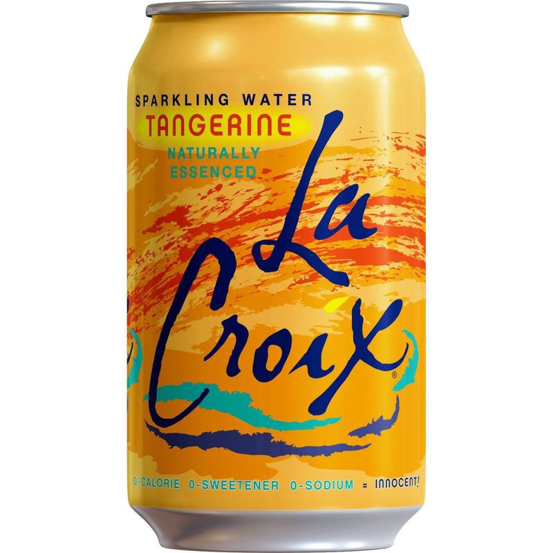 slide 2 of 5, LaCroix Sparkling Water Tangerine - 8pk/12 fl oz Cans, 8 ct; 12 fl oz