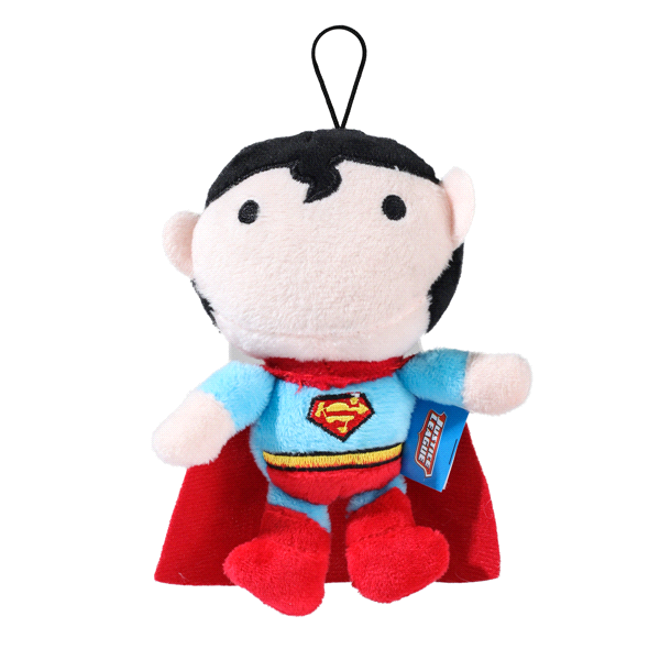 slide 1 of 1, DC Comics Mini Superman Figure Plush Pet Toy, 1 ct