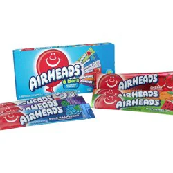 Airheads Theater Box Chewy Candy - 3.3oz/6ct