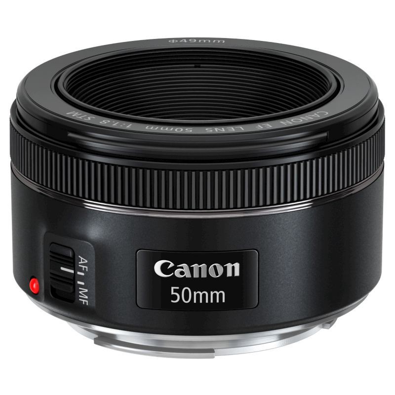 slide 3 of 3, Canon EF 50mm f/1.8 STM Lens - Black(0570C002), 1 ct