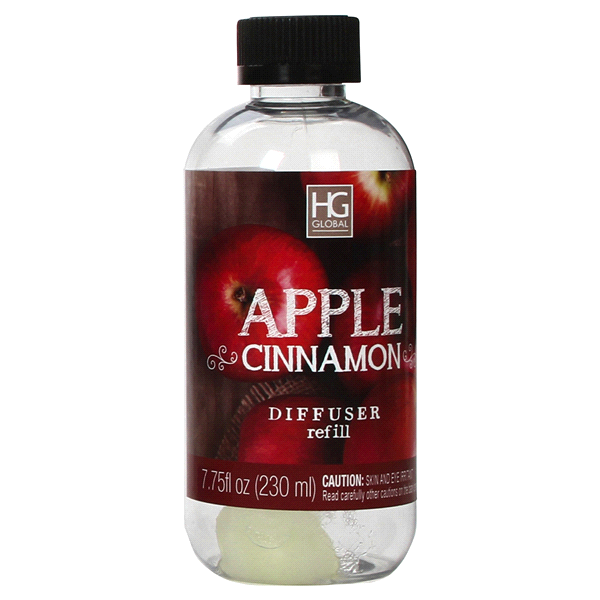 slide 1 of 1, Diffuser Refill Apple Cinnamon, 7.75 oz