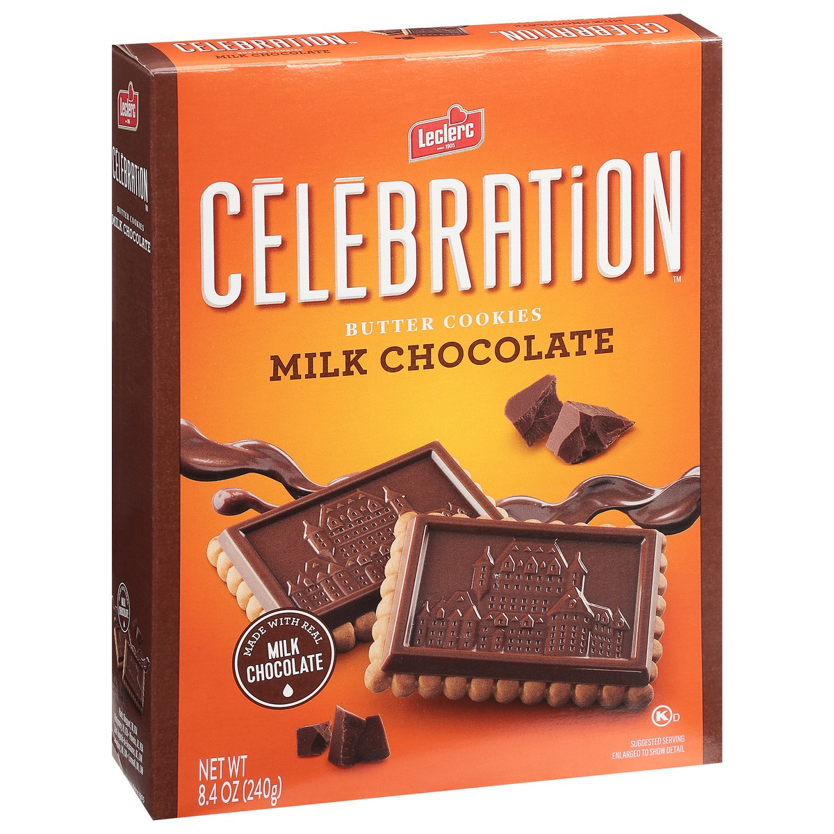 slide 2 of 9, Celebration Butter Cookies, Milk Chocolate, 8.4 Ounce, 8.4 oz