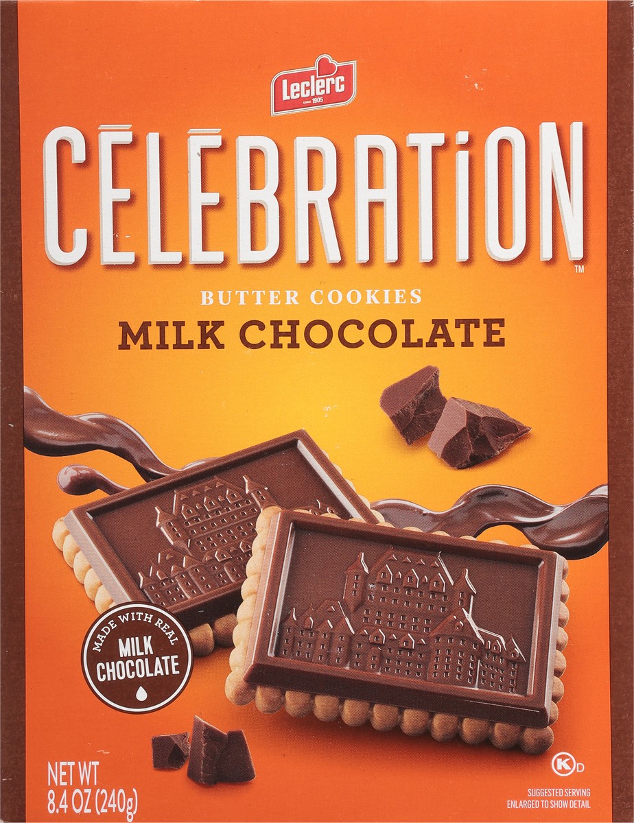 slide 6 of 9, Celebration Butter Cookies, Milk Chocolate, 8.4 Ounce, 8.4 oz