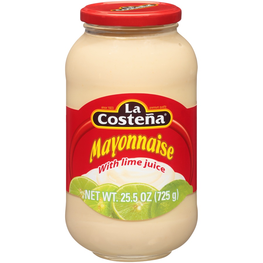 slide 1 of 1, La Costeña Mayonnaise with Lime Juice, 25.5 oz