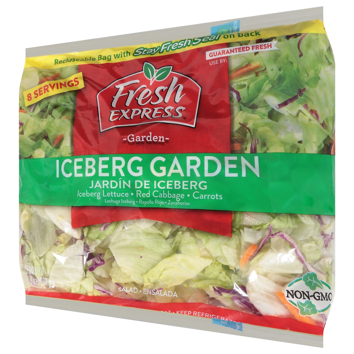 slide 7 of 9, Fresh Express Iceberg Garden, 24 oz