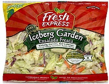 slide 1 of 2, Fresh Express Early Harvest Iceburg Garden Lettuce, 24 oz