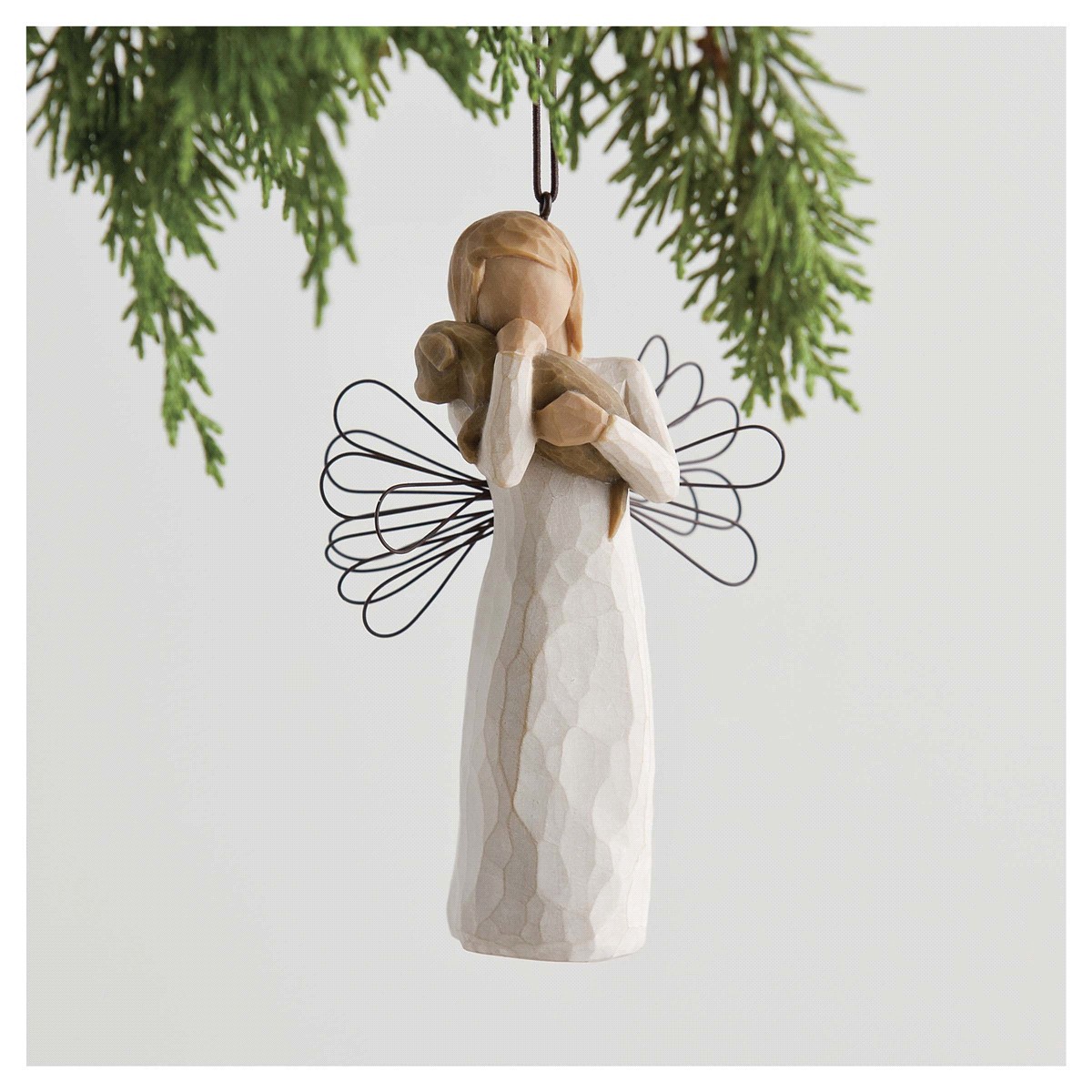 slide 4 of 5, Willow Tree Angel of Friendship Ornament, 1 ct