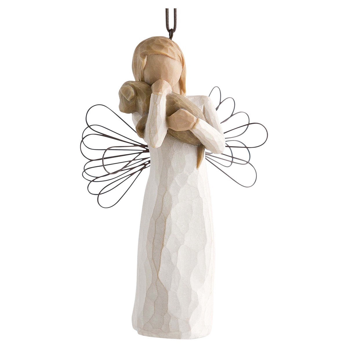 slide 1 of 5, Willow Tree Angel of Friendship Ornament, 1 ct