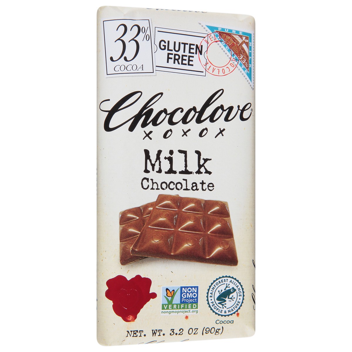 slide 2 of 9, Chocolove Milk Chocolate 3.2 oz, 3.2 oz