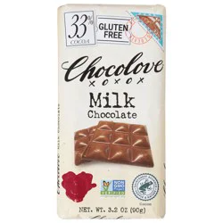 Chocolove Milk Chocolate 3.2 oz