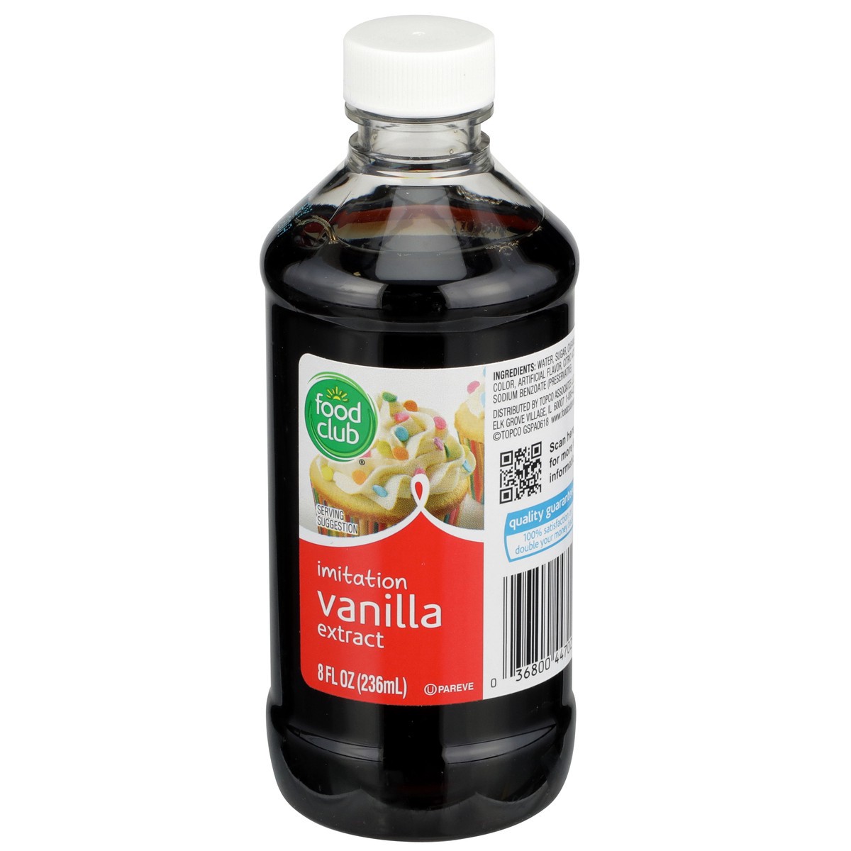 slide 7 of 11, Food Club Imitation Vanilla Extract, 8 fl oz