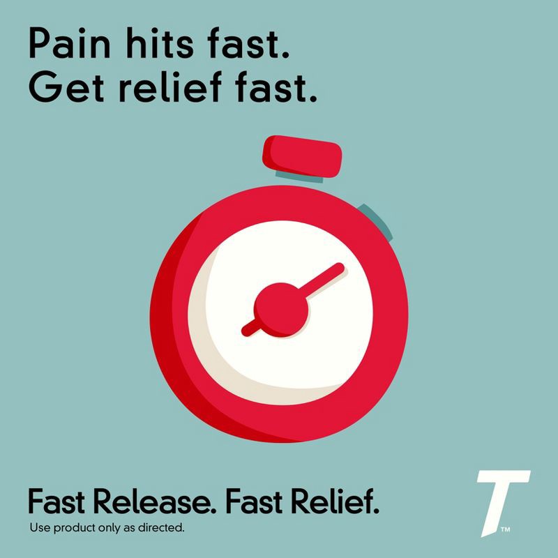 slide 4 of 11, Tylenol Extra Strength Rapid Release Pain Reliever & Fever Reducer Gelcaps - Acetaminophen - 24ct, 24 ct