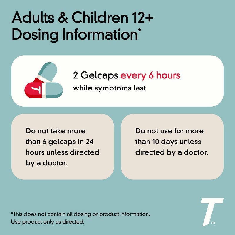 slide 10 of 10, Tylenol Extra Strength Rapid Release Pain Reliever & Fever Reducer Gelcaps - Acetaminophen - 24ct, 24 ct