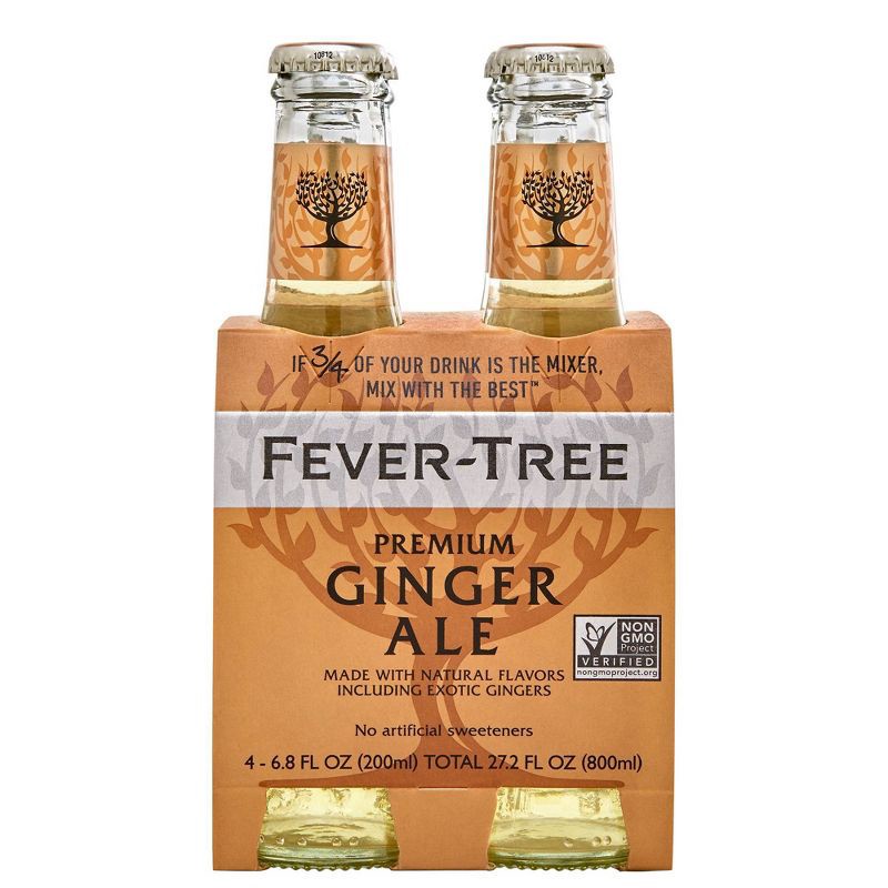 slide 1 of 3, Fever-Tree Premium Club Soda, 4 ct; 4.8 oz