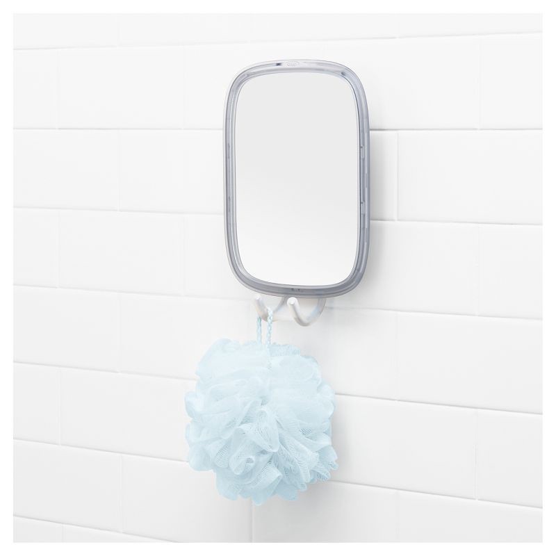 slide 3 of 12, Suction Fogless Mirror White - OXO Softworks, 1 ct