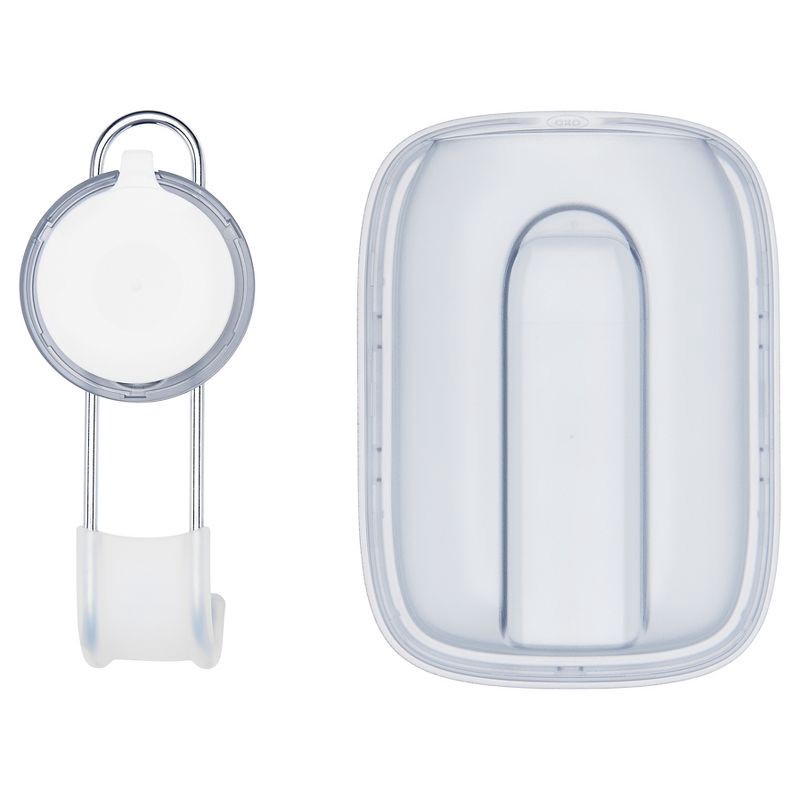 slide 5 of 12, Suction Fogless Mirror White - OXO Softworks, 1 ct