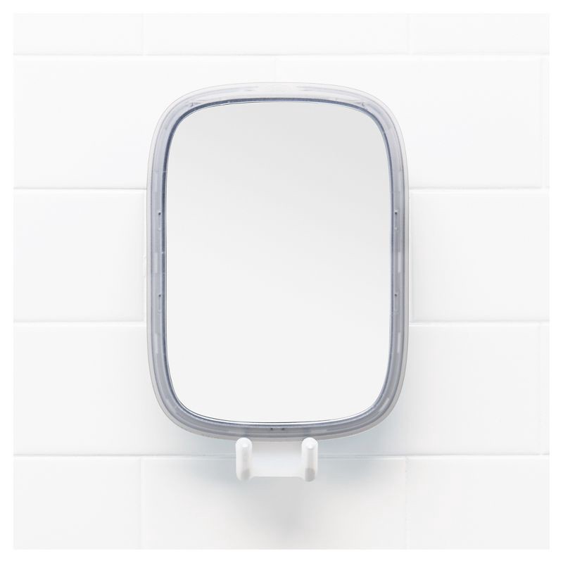 slide 6 of 12, Suction Fogless Mirror White - OXO Softworks, 1 ct
