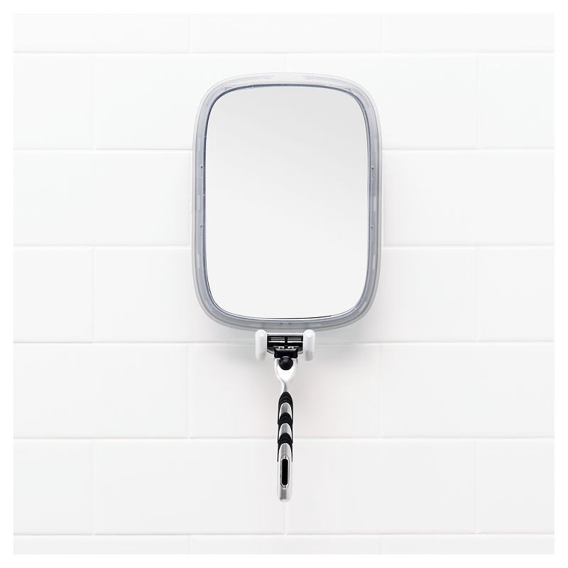 slide 8 of 12, Suction Fogless Mirror White - OXO Softworks, 1 ct