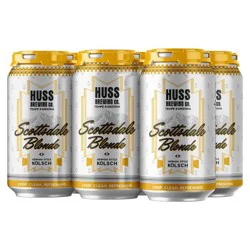 Huss Brewing Co. Huss Scottsdale Blonde Kolsch Beer - 6pk/12 fl oz Cans