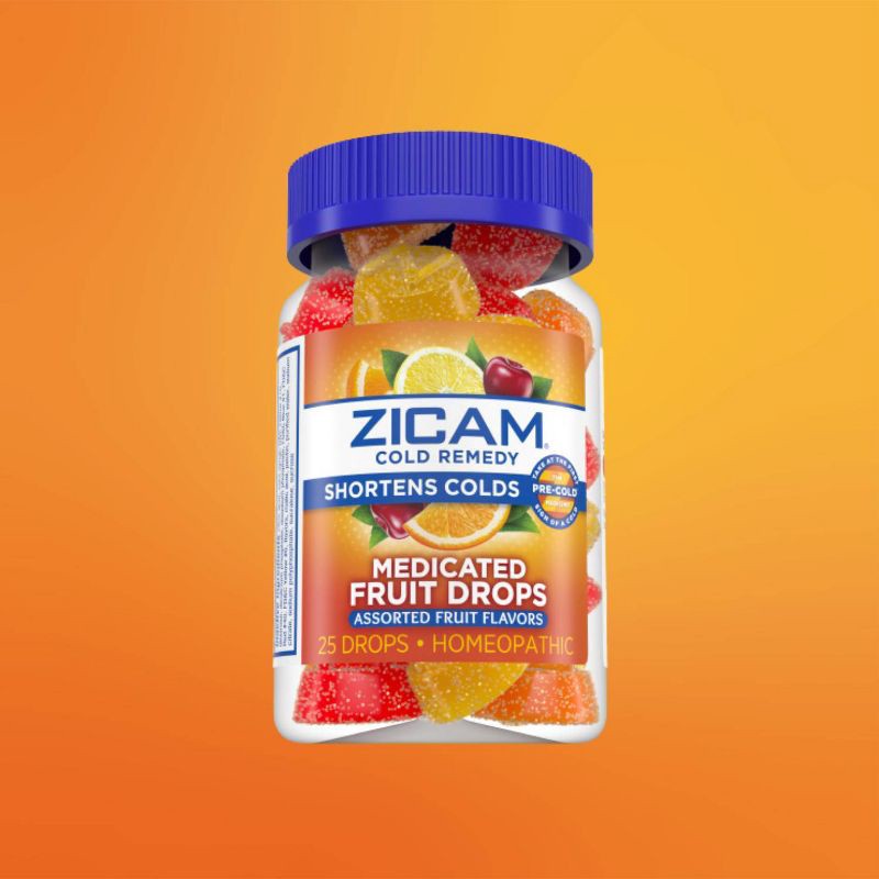 slide 8 of 10, Zicam Cold Remedy Medicated Drops - Fruit - 25ct, 25 ct