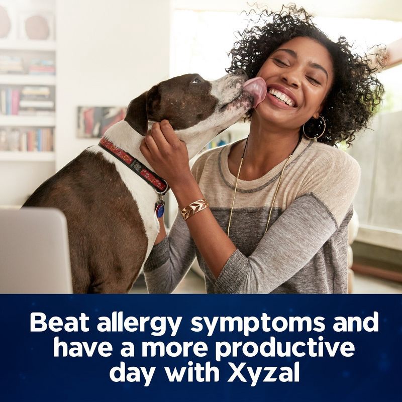 slide 9 of 11, Xyzal Allergy Relief Medicine Tablets - Levocetirizine Dihydrochloride - 35ct, 35 ct