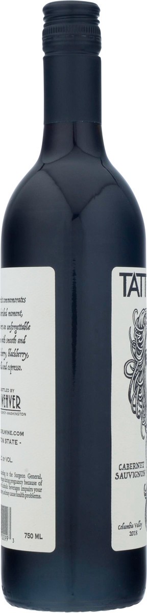 slide 6 of 9, Tattoo Girl Columbia Valley Cabernet Sauvignon 750 ml, 1 ct
