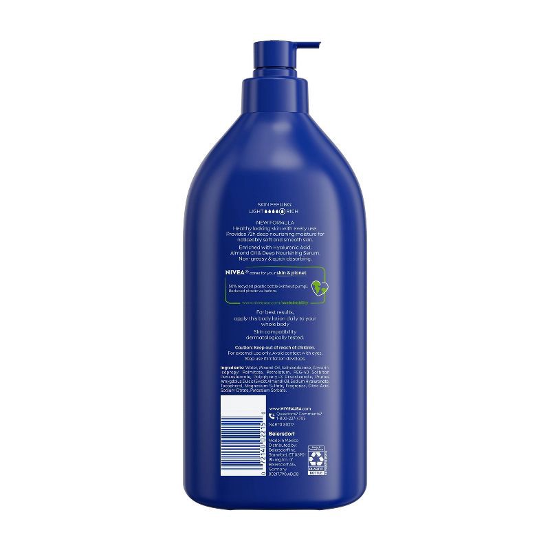 slide 2 of 11, NIVEA Essentially Enriched Body Lotion for Dry Skin Scented - 33.8 fl oz, 33.8 fl oz