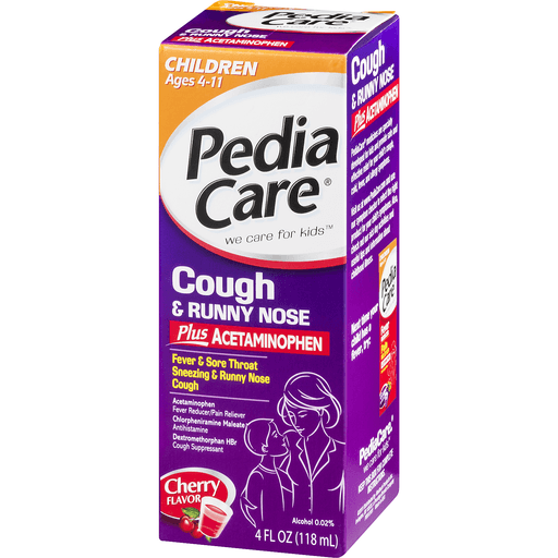 slide 2 of 18, PediaCare Cough & Runny Nose 4 oz, 4 oz