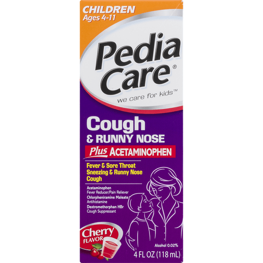 slide 15 of 18, PediaCare Cough & Runny Nose 4 oz, 4 oz