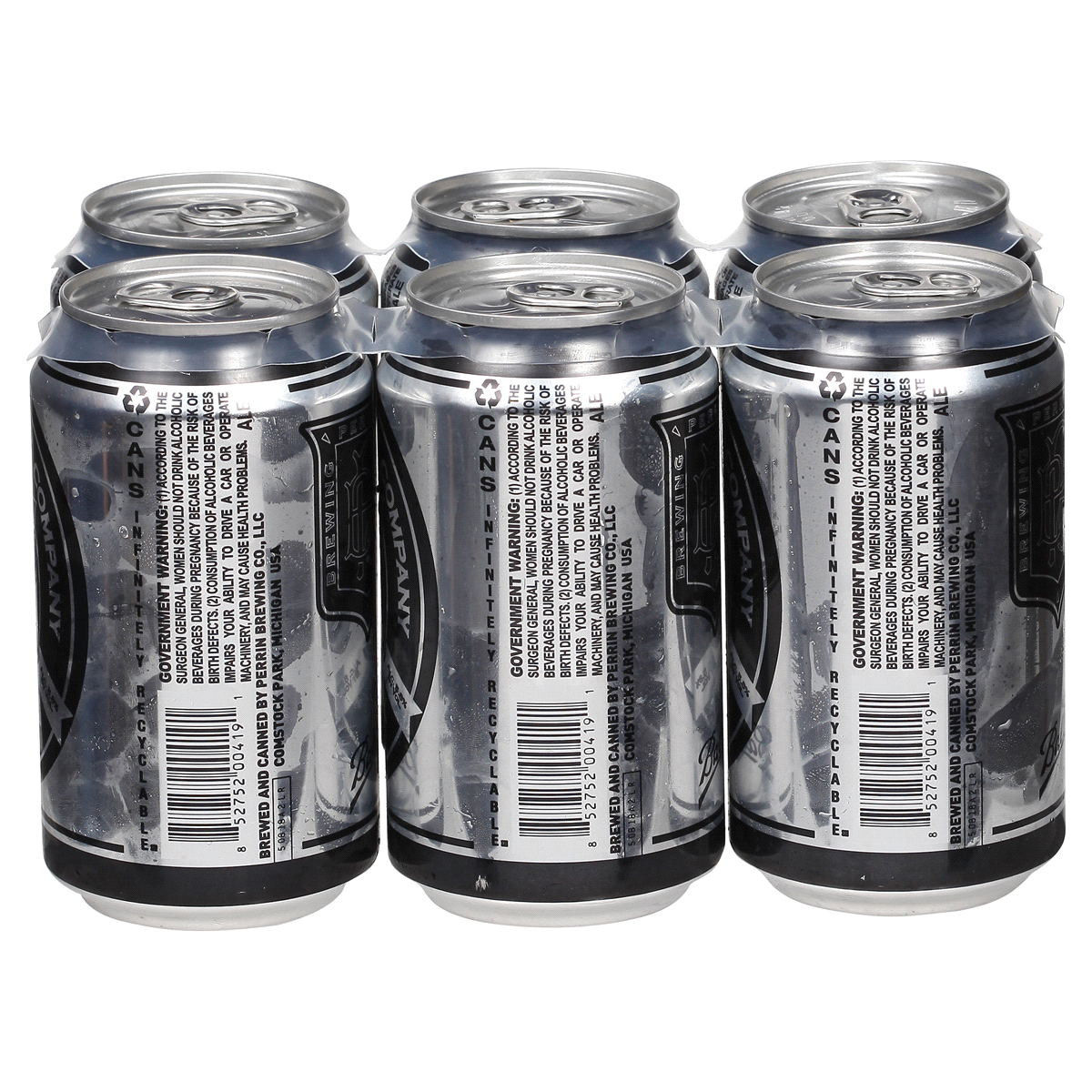 slide 2 of 6, Perrin Brewing Company Perrin Black Ale Beer - 6pk/12 fl oz Cans, 6 ct; 12 fl oz