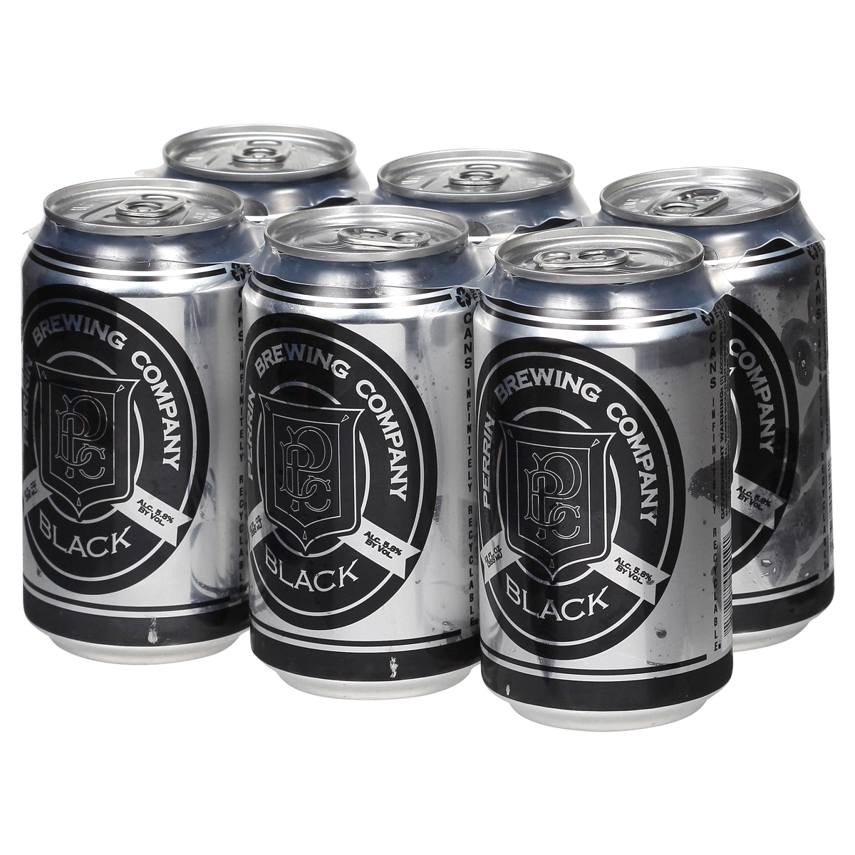 slide 3 of 6, Perrin Brewing Company Perrin Black Ale Beer - 6pk/12 fl oz Cans, 6 ct; 12 fl oz