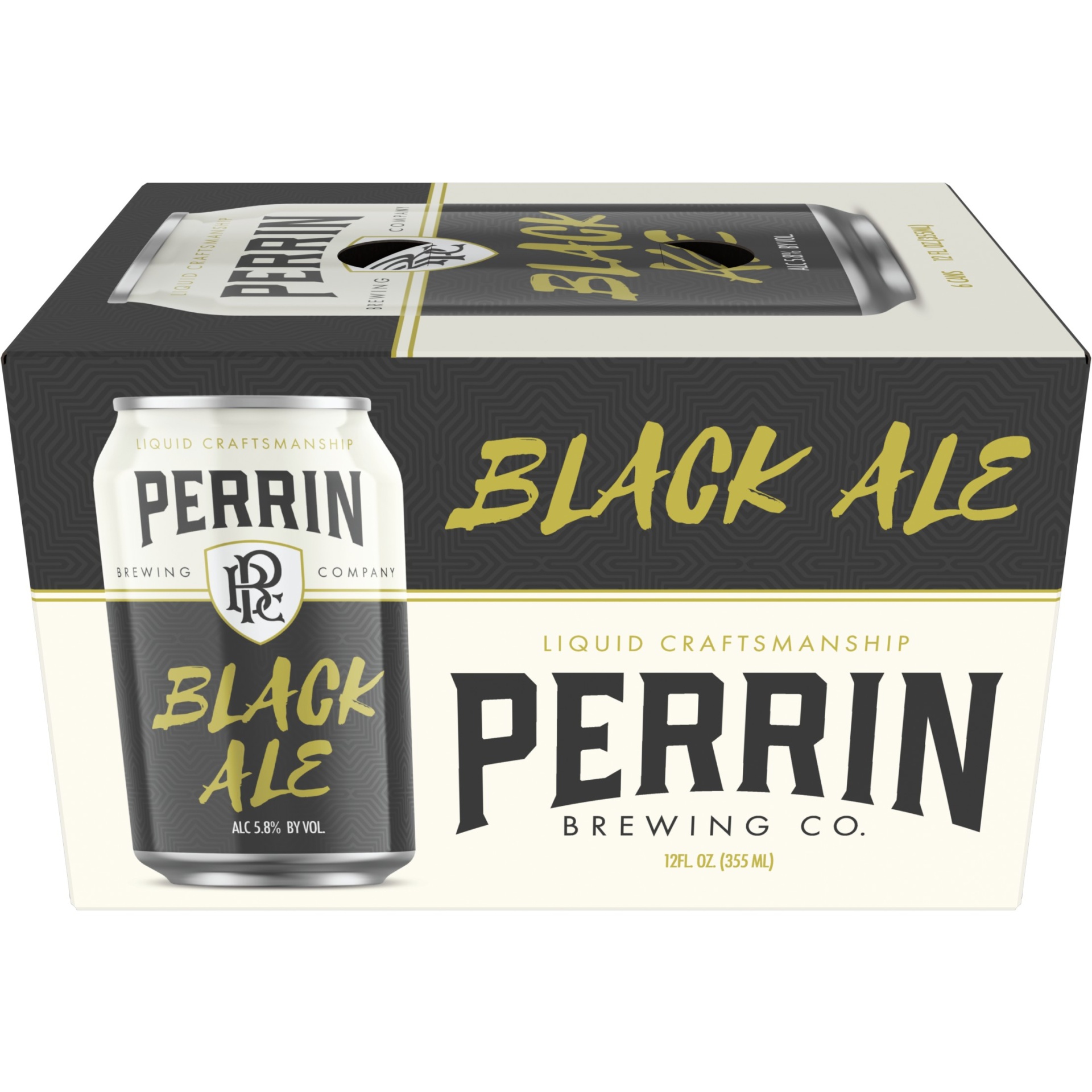 slide 1 of 6, Perrin Brewing Company Perrin Black Ale Beer - 6pk/12 fl oz Cans, 6 ct; 12 fl oz