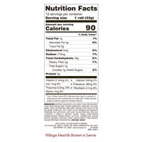 slide 3 of 5, Village Hearth Willage Hearth Brown And Serve Rolls, 1 ct