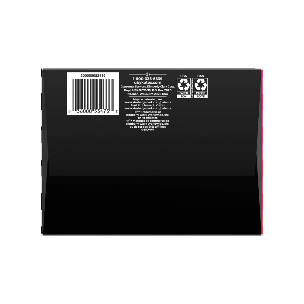 slide 5 of 10, U by Kotex AllNighter Ultra Thin Overnight Fragrance Free Pads with Wings - 36ct, 40 ct