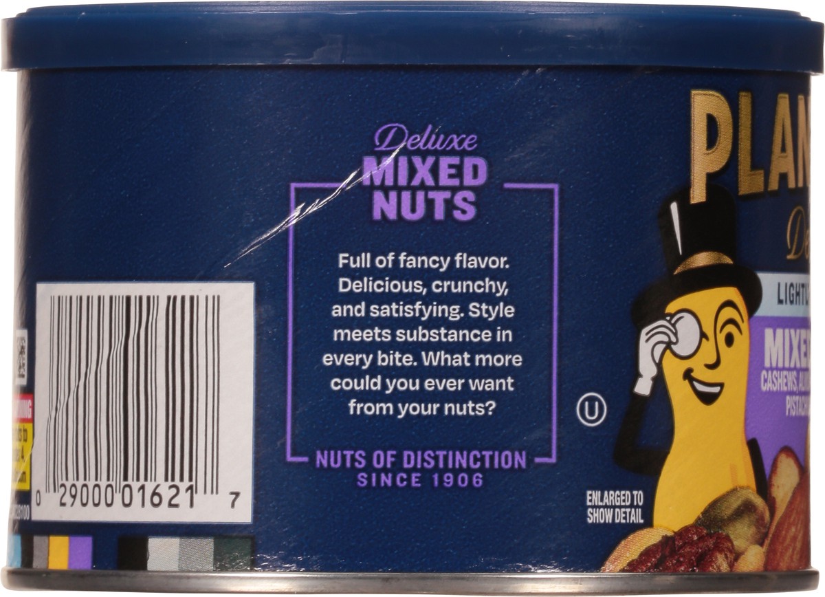 slide 4 of 11, Planters Deluxe Lightly Salted Mixed Nuts 8.75 oz Can, 8.75 oz