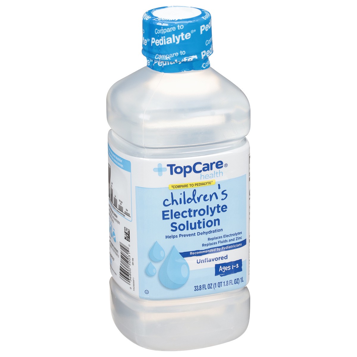 slide 9 of 9, Topcare Ped Electrolyte Unflvd, 33.8 oz