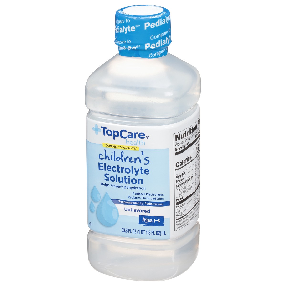 slide 4 of 9, Topcare Ped Electrolyte Unflvd, 33.8 oz