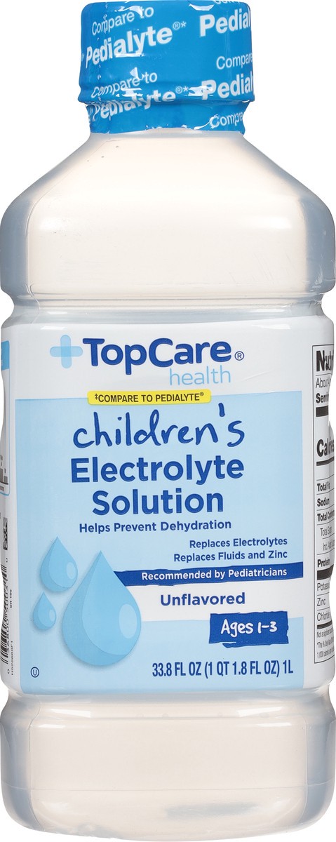 slide 5 of 9, Topcare Ped Electrolyte Unflvd, 33.8 oz